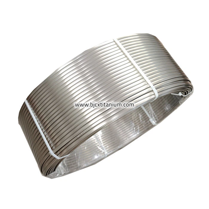 חוט שטוח טיטניום טהור